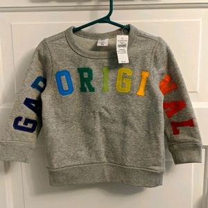 3/$12 NEW Baby Gap Original sweatshirt